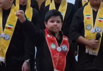 طنین «انا علی العهد» در حرم مطهر شاهچراغ(ع)