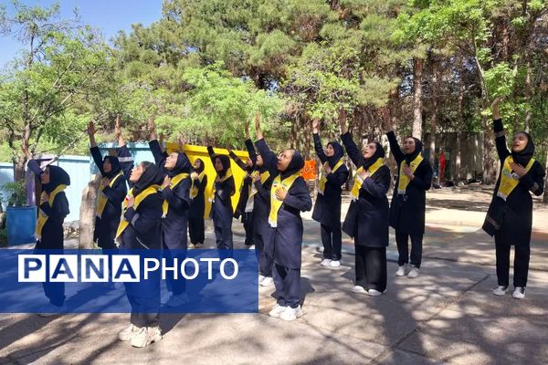 اردوی پایانی پیشتازان دختر مقطع متوسطه ناحیه 4 شیراز 