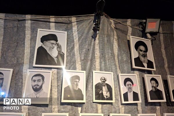 دهه سوم محرم،میزبان عزاداران اباعبدالله الحسین در میدان شهدای گمنام اندیشه