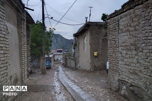 حال و هوای شهر بار بعد از بارش زیبای باران 