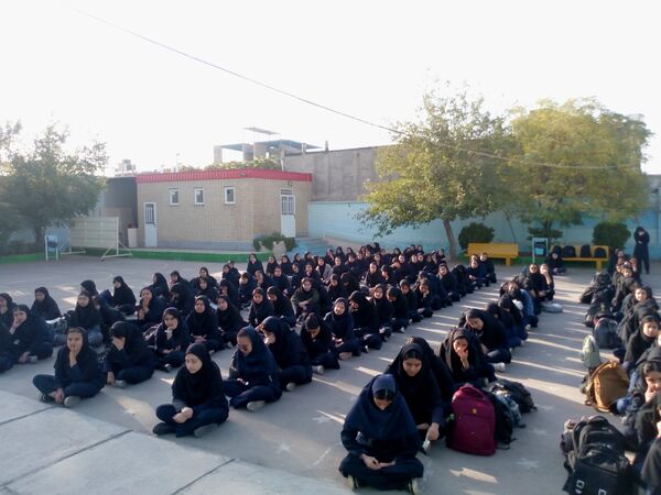 بزرگداشت روز حافظ در دبیرستان فاطمیه