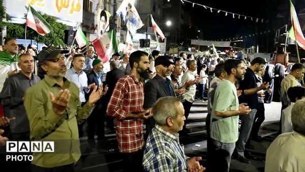 مائیم و عَلَمِ حیدر در نودو ششمین شب اجتماعات 