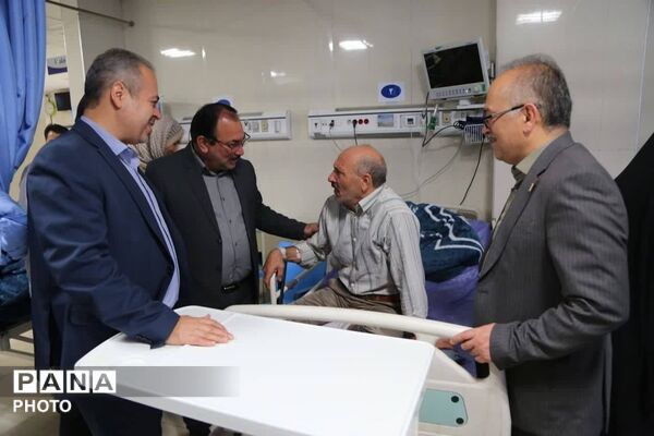 گرامیداشت روز پرستار با حضور استاندار خراسان شمالی در بیمارستان تأمین اجتماعی بجنورد
