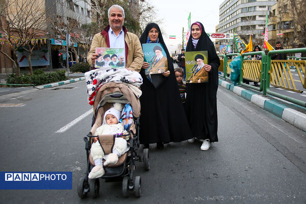 راهپیمایی 22 بهمن ۱۴۰۴ - تهران (۱)