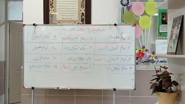 اولین مجمع عمومی اولیا و مربیان در دبیرستان شاهد ارض اقدس 