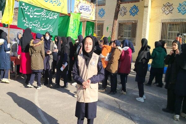  جشن نیمه شعبان در آموزشگاه شهید مجید دهنوی نیشابور 