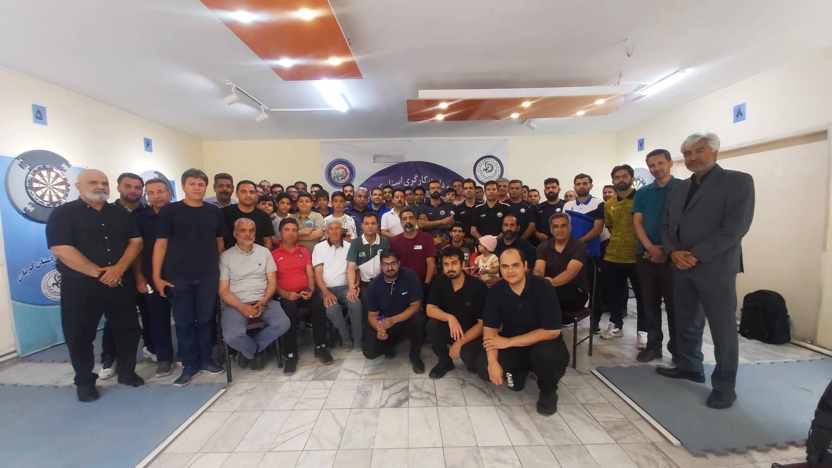 مسابقات دارت کارگران استان کرمان