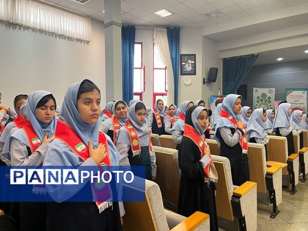 مراسم تحلیف پیشتازان دبستان آرمینه مصلی نژاد ناحیه۶ مشهد