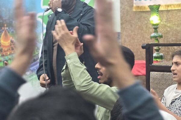 جشن نیمه شعبان در مسجد امام حسن مجتبی(ع) رباط‌کریم