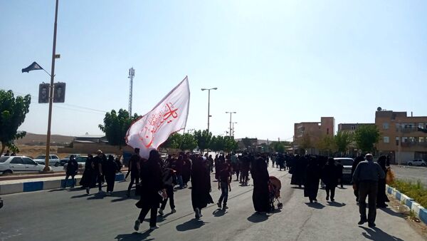 برگزاری مراسم پیاده‌روی جاماندگان اربعین حسینی در شهرستان بروجن
