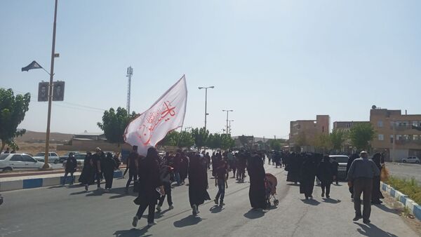 برگزاری مراسم پیاده‌روی جاماندگان اربعین حسینی در شهرستان بروجن