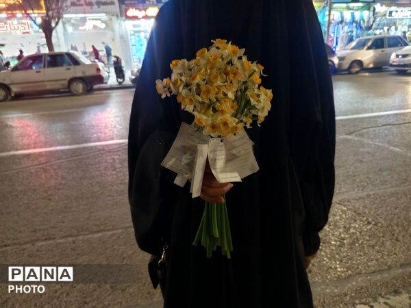 حرکت دسته عزاداری درسومین شب شهادت امام خامنه ای از پنجراه تا مسجد جامع