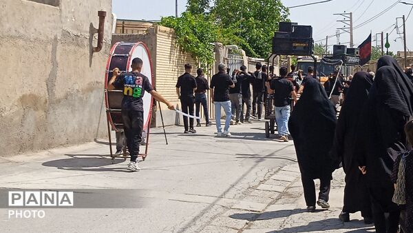 نهمین روز از مراسم عزاداری امام حسین (تاسوعای حسینی)در مسجد امام سجاد(ع)