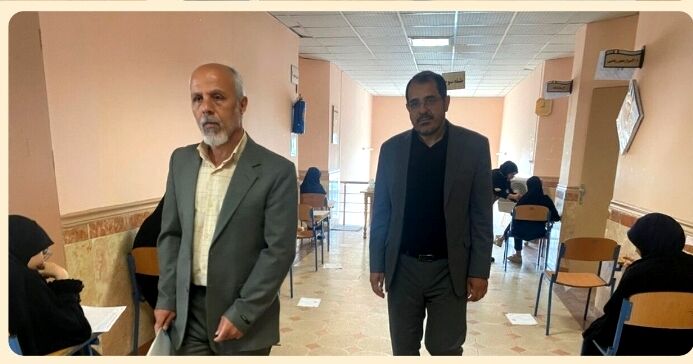 بازدید وزارتی از رقابت داوطلبان سمپاد و نمونه دولتی در همدان انجام شد