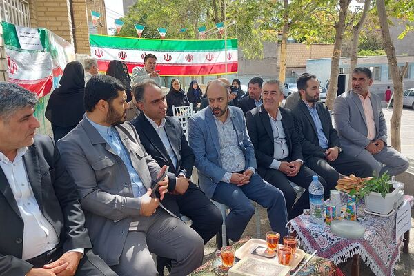 افتتاح زمین چمن مدرسه امام رضا(ع) پردیس