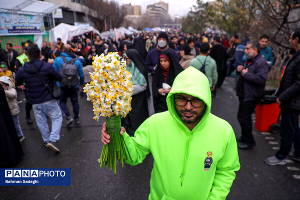 جشن خیابانی نیمه شعبان در تهران