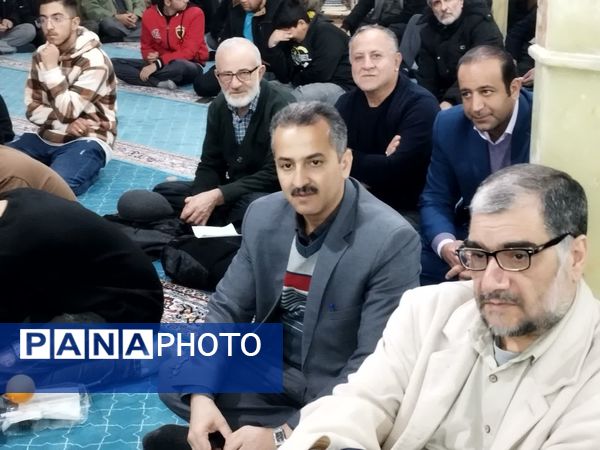 مراسم گرامیداشت شهدای جبهه مقاومت در فیروزکوه