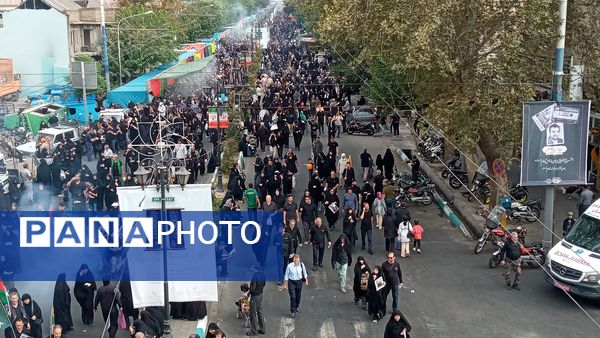 برپایی موکب عشاق الحسین سازمان دانش‌آموزی شهر تهران