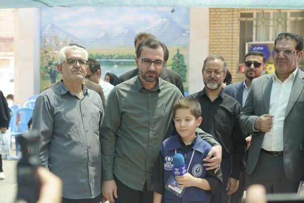 بازدید قائم‌مقام سازمان دانش‌آموزی وزارت از مواکب دانش‌آموزی کرمانشاه در مسیر خدمت‌رسانی اربعین