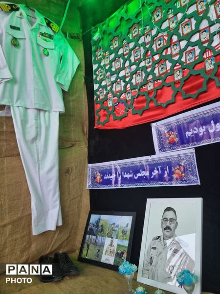 یادبود چهلمین روز شهادت خلبان شهید محمدصادق توانی