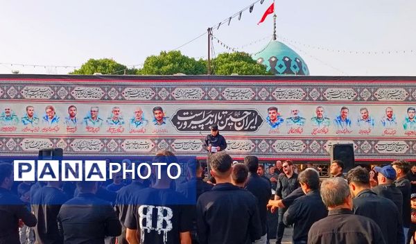 مراسم عزاداران تاسوعای حسینی در اشتهارد 