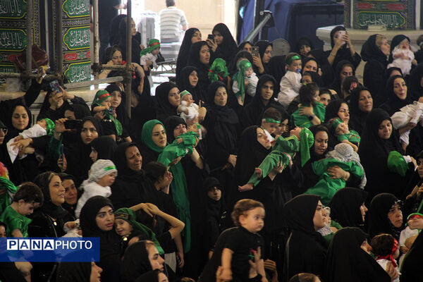 اجتماع بزرگ شیرخوارگان حسینی در تهران 