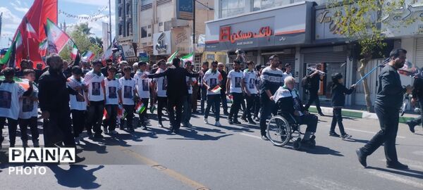 آرام گرفتن پیکر شهید سپهبد عبدالرحیم موسوی در حریم امن فاطمی