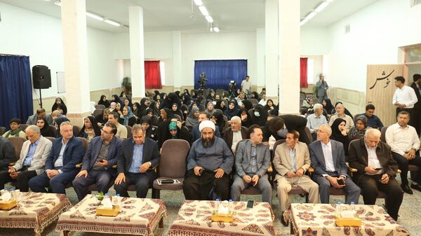 خشت گذاری ۵ پروژه‌ عمرانی منطقه ۵ آموزش و پرورش شهر تهران