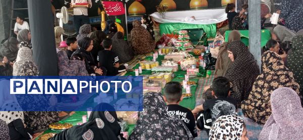 سوگواره شیر خوارگان حسینی در تازیان پایین