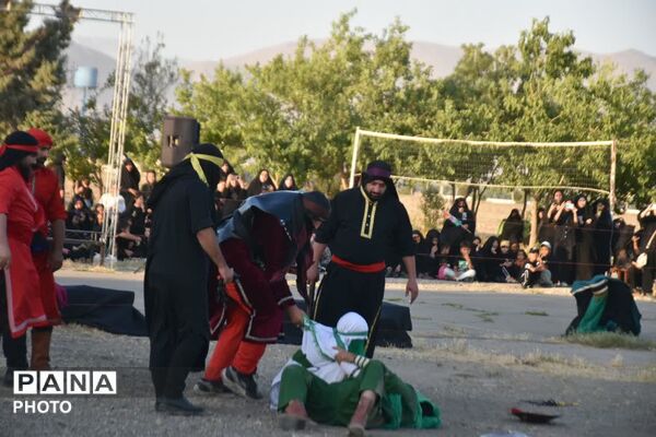 نمایش تعزیه در مهستان
