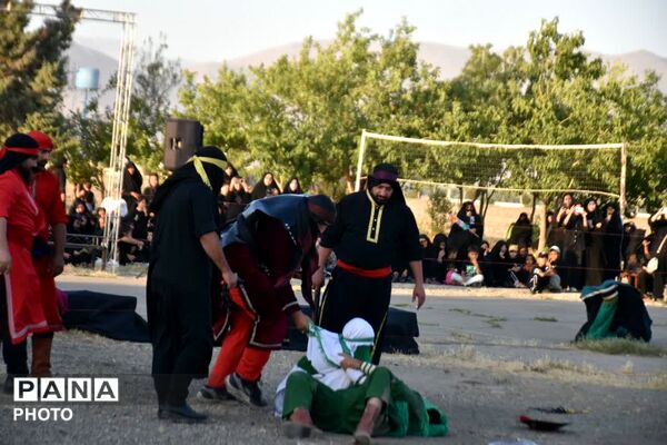 نمایش تعزیه در مهستان