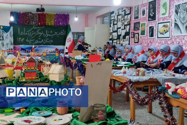 افتتاحیه جشنواره فرهنگی هنری ماها در دبستان قدر بهارستان۲