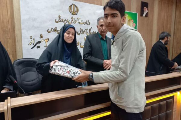 جشن ستارگان قرآنی در ناحیه چهار شیراز
