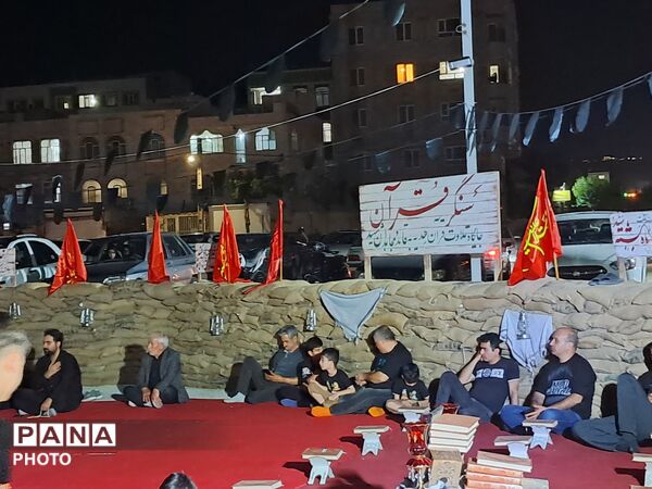 هیات بنات الحیدر بانوان کرج ، پرچم‌دار سوگِ محرم