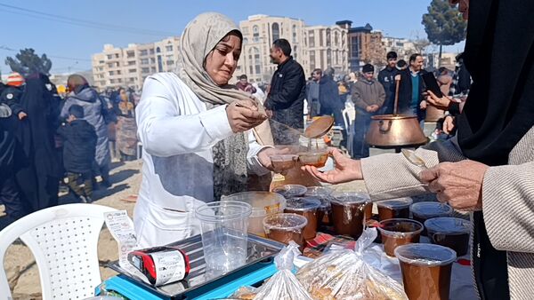 برگزاری جشنواره پخت سمنو در بجنورد 