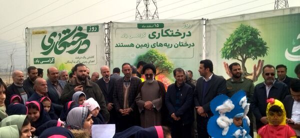 برگزاری مراسم روز درختکاری در شهرک وحدت شهرستان فردیس 
