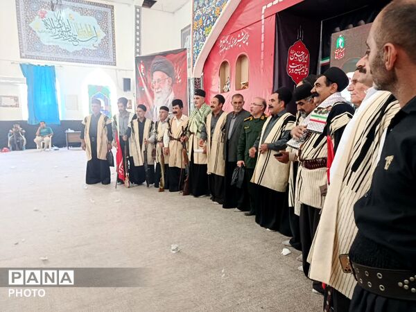 لرستان در سوگِ رهبر شهیدان سیاه پوشید؛ میثاقِ عشایر در حسینیه‌ ثارالله