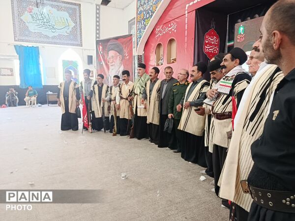 لرستان در سوگِ رهبر شهیدان سیاه پوشید؛ میثاقِ عشایر در حسینیه‌ ثارالله