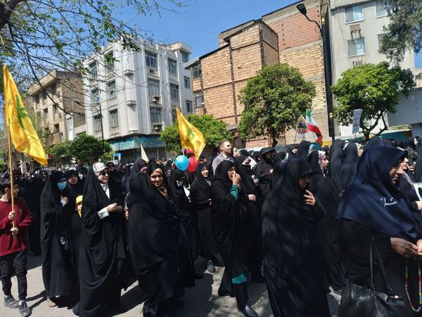 راهپیمایی روز قدس در ساری 