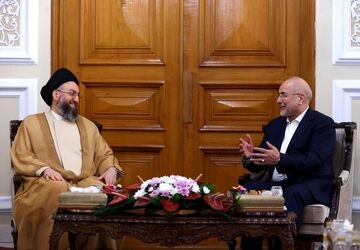دیدار سید عمار حکیم با قالیباف
