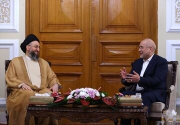 دیدار سید عمار حکیم با قالیباف