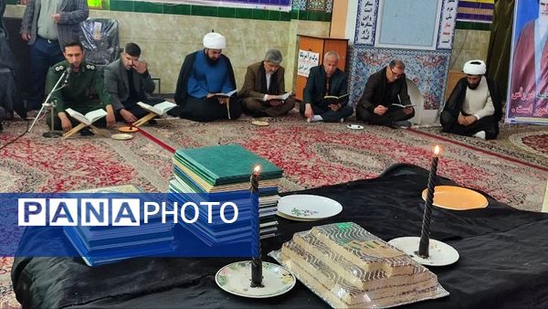 مراسم یادبود شهید آیت الله رئیسی و جمع همراه در شهرستان بام و صفی‌آباد
