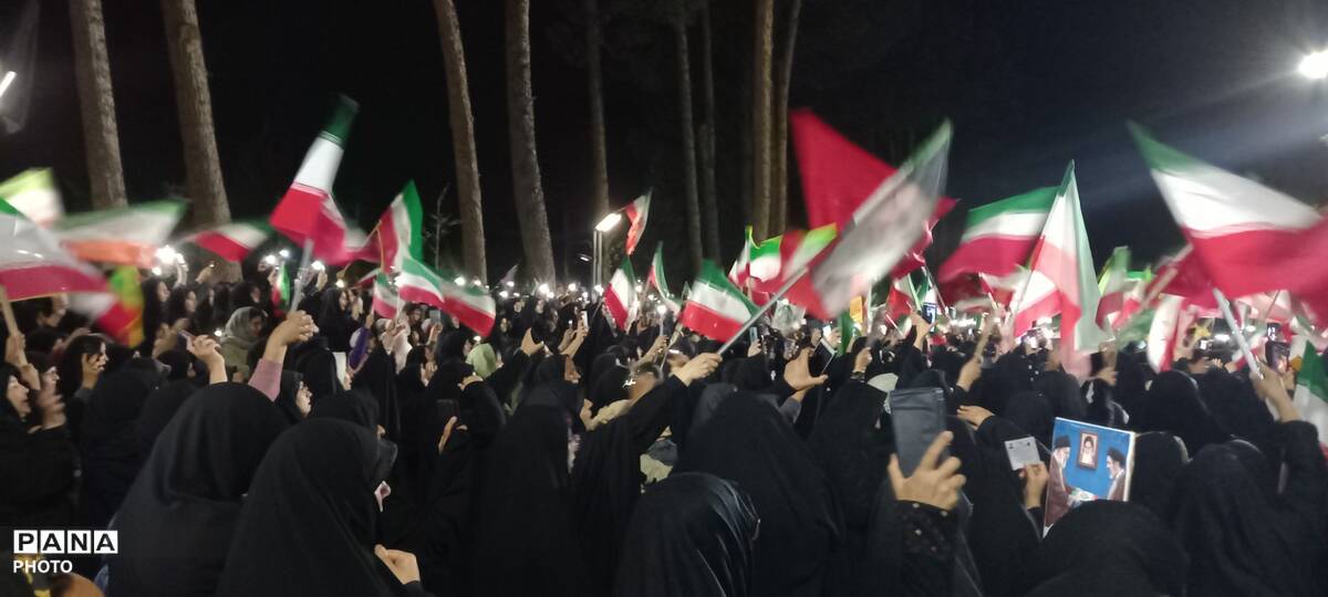 راهپیمایی از جنس انتقام و اقتدار در شهرستان خلیل آباد