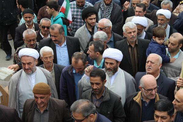 راهپیمایی روز قدس بندپی شرقی