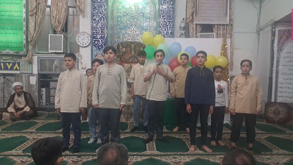 برگزاری جشن میلاد امام رضا(ع) در مسجد صاحب الزمان آشخانه 