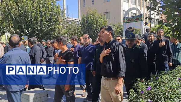 تشییع پیکرهای دو شهید مدافع حرم فاطمیون در قم