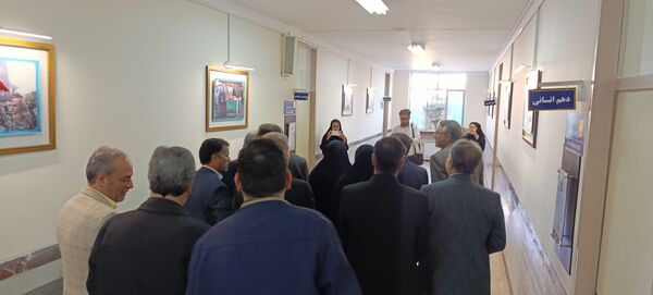 بازدید مدیرکل امور شاهد وزارت آموزش و پرورش از دبیرستان شاهد زینبه