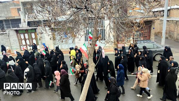 حضور گسترده مردم ولایتمدار سامن در راهپیمایی روز جهانی قدس