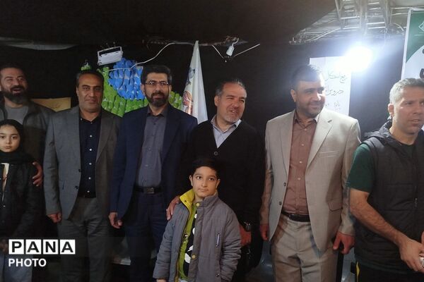 اجتماع و رزمایش دختران جان فدای ایران در میدان نماز شهرری 
