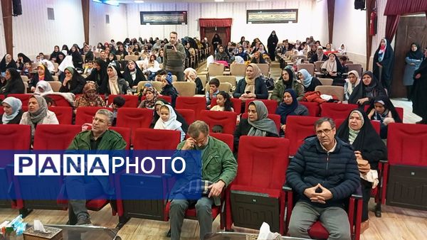 مراسم باشکوه دهه فجر و نیمه شعبان  در سالن مهر تابان نیشابور 